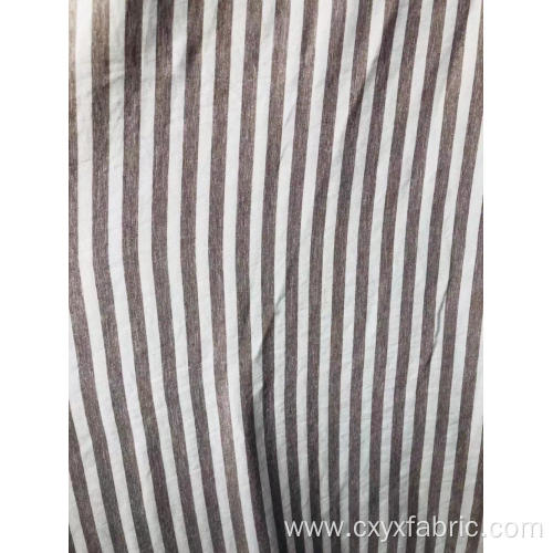 polyester stripe cationic dyed fabric